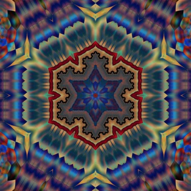 Digital Arts titled "Blue abstract backg…" by Abraham Addy, Original Artwork, 2D Digital Work