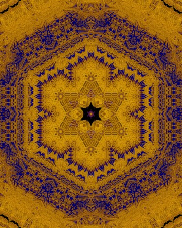 Artes digitais intitulada "Ancient LL patterns…" por Abraham Addy, Obras de arte originais, Pintura digital