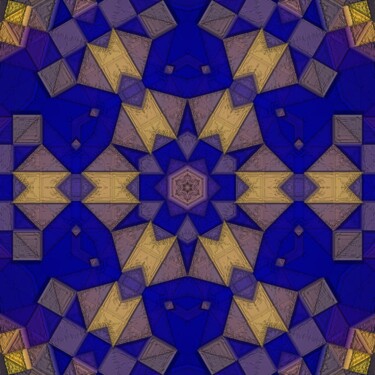Digital Arts titled "Pattern mosaic patt…" by Abraham Addy, Original Artwork, Digital Painting