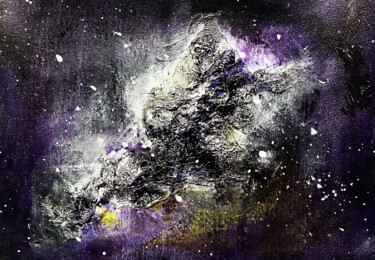 Pintura intitulada "Starry night" por Galah Viviana, Obras de arte originais, Acrílico