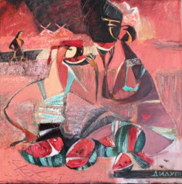 Картина под названием "Summer" - Galya Didur, Подлинное произведение искусства, Акрил