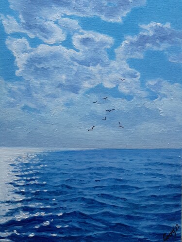 "Seascape 23 from Su…" başlıklı Tablo Garry Arzumanyan tarafından, Orijinal sanat, Petrol