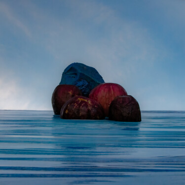 Fotografía titulada "Litle island" por Gaspard De Gouges, Obra de arte original, Fotografía digital