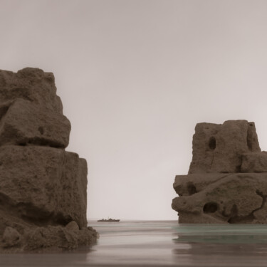 Photographie intitulée "Cavernes insulaires" par Gaspard De Gouges, Œuvre d'art originale, Photographie numérique