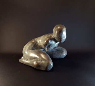 Sculpture intitulée "Chica'Go!" par Gaya, Œuvre d'art originale, Bronze