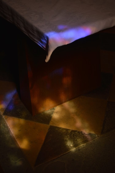 「Autel」というタイトルの写真撮影 Christophe Jeanjeanによって, オリジナルのアートワーク, デジタル アルミニウムにマウント