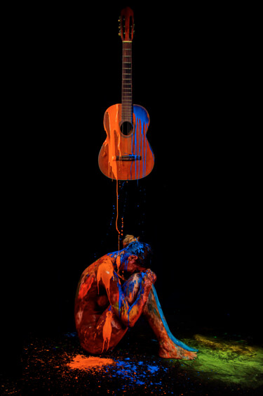 摄影 标题为“Music impregnated” 由Gelu Stanculescu, 原创艺术品, 数码摄影