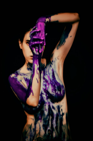 Fotografia intitulada "The purple game" por Gelu Stanculescu, Obras de arte originais, Fotografia digital