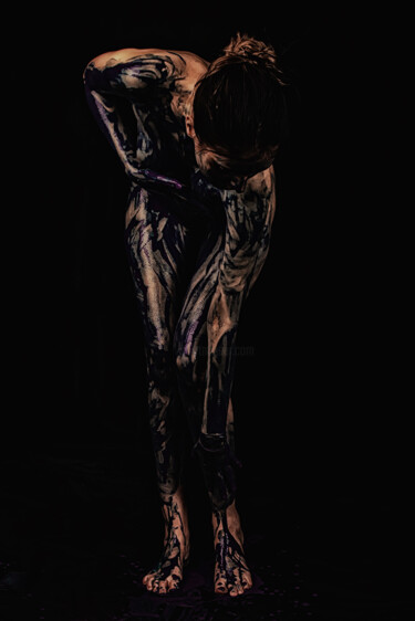 Fotografia intitolato "Dirty ink" da Gelu Stanculescu, Opera d'arte originale, Fotografia digitale