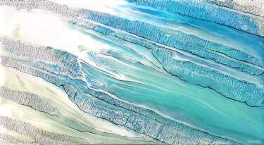 Peinture intitulée "Entre Terre & Mer -…" par Geordie, Œuvre d'art originale, Acrylique