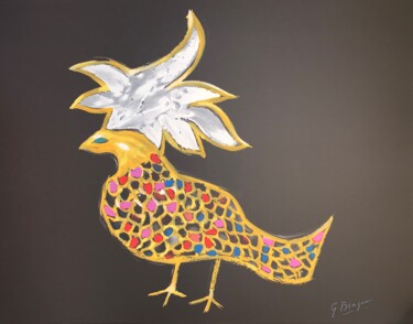 Prenten & gravures getiteld "Phoenix" door Georges Braque, Origineel Kunstwerk, Lithografie