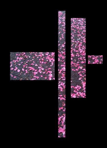 「Pink Petals - Study」というタイトルのデジタルアーツ Gerald Shepherd F.F.P.S.によって, オリジナルのアートワーク, デジタル絵画