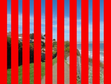 Digital Arts titled "Divided Landscape" by Gerald Shepherd F.F.P.S., Original Artwork, 2D Digital Work