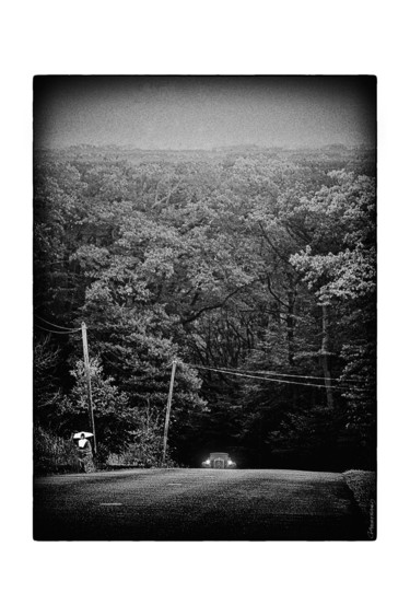 Fotografie mit dem Titel "On The Road   (cf L…" von Gérard Bertrand, Original-Kunstwerk, Manipulierte Fotografie