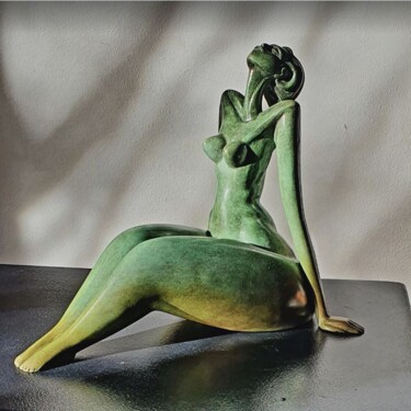 Sculpture intitulée "BREATHE" par Gérard Raucoules, Œuvre d'art originale, Bronze