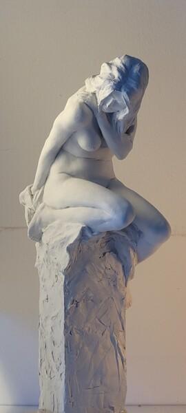 Skulptur mit dem Titel "LE REMORD ( sur com…" von Gérard Rombi, Original-Kunstwerk, Bronze