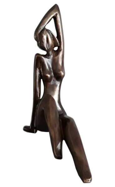 Sculpture titled "Adriana 4" by Gérard Taillandier, Original Artwork, Bronze