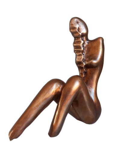 Sculpture intitulée "Naïade 2" par Gérard Taillandier, Œuvre d'art originale, Bronze