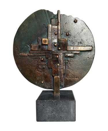 Sculpture titled "Origine 3" by Gérard Taillandier, Original Artwork, Bronze