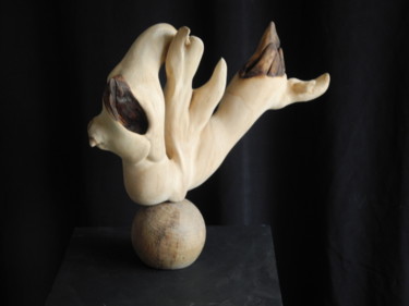 Sculpture intitulée "TILLEUL 2" par Gérard Didier, Œuvre d'art originale, Bois