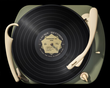 Photography titled "Vinylography 31 Dio…" by Gerd Schaller, Original Artwork, Digital Photography Mounted on Aluminium