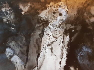Картина под названием "Esprits" - Ghislaine Rimmen-Mohl, Подлинное произведение искусства, Чернила