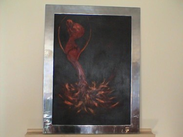 Peinture intitulée "danseuse espagnole" par Ghislaineh, Œuvre d'art originale