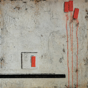 Malarstwo zatytułowany „the Cage” autorstwa Ghortin, Oryginalna praca, Akryl
