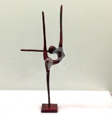 Rzeźba zatytułowany „Flow011” autorstwa Ghyslaine Leonelli, Oryginalna praca, Żywica