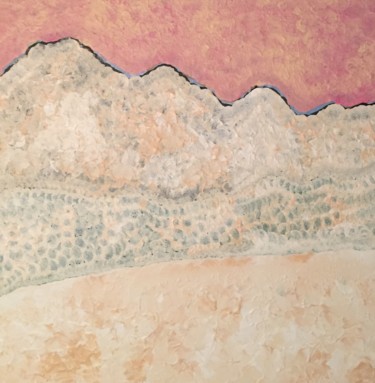 Ζωγραφική με τίτλο "Winter landscape" από Giart, Αυθεντικά έργα τέχνης, Ακρυλικό