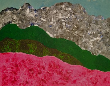 Schilderij getiteld "Spring in the Arctic" door Giart, Origineel Kunstwerk, Acryl