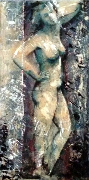 Painting titled "Loredana" by Gian Paolo Pennisi, Original Artwork, Acrylic