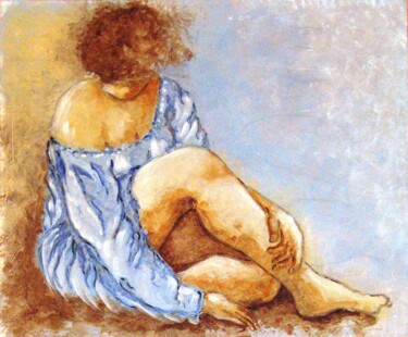 Peinture intitulée "Marianna" par Gian Paolo Pennisi, Œuvre d'art originale, Huile