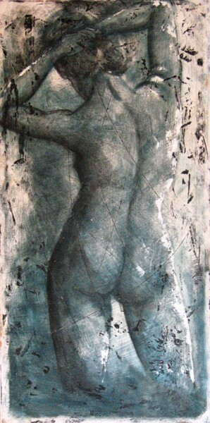 Malerei mit dem Titel "Vanessa" von Gian Paolo Pennisi, Original-Kunstwerk, Acryl