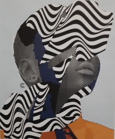 Druckgrafik mit dem Titel "You Look" von Gianluca Ferreri, Original-Kunstwerk, Digitaldruck