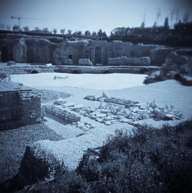 Fotografia intitolato "Ercole fountain # 1" da Gianluca Faletti, Opera d'arte originale