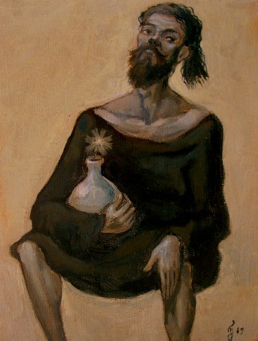 Painting titled "Umber Thoma" by George Rurua, Original Artwork, Acrylic