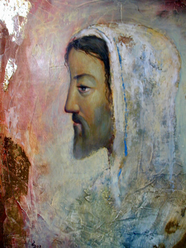 Painting titled "Man" by George Rurua, Original Artwork, Oil