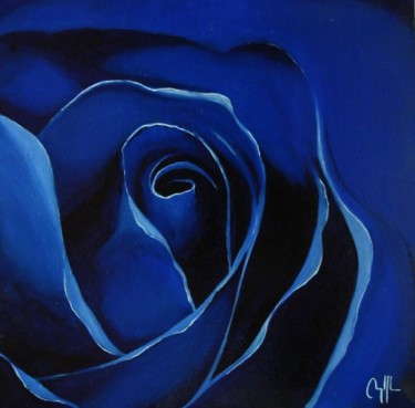 Pintura titulada "Azul" por Diego Angel Gil Del Reino, Obra de arte original