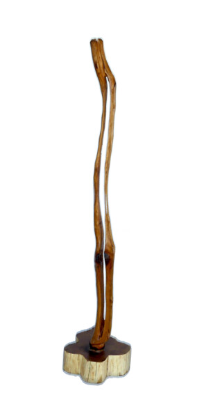 Sculpture titled "Silhouette 12" by Gilles Arnould, Original Artwork, Wood