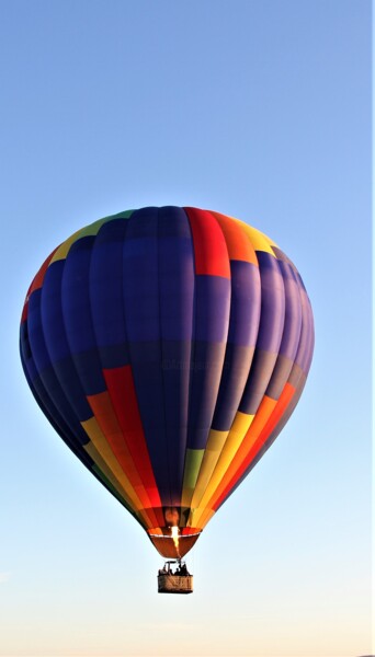 Photographie intitulée "Ballon l'envol" par Gilles Ramonet, Œuvre d'art originale, Photographie numérique