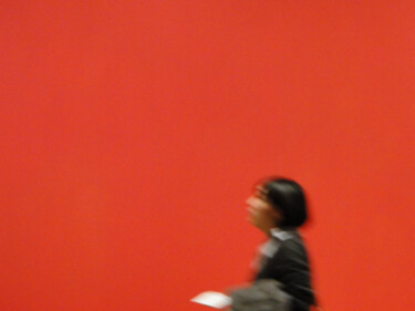 Fotografia intitolato "Woman at Red" da Gilliard Bressan, Opera d'arte originale, Fotografia digitale