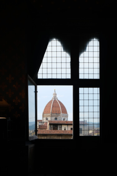 Fotografia zatytułowany „Firenze window” autorstwa Gilliard Bressan, Oryginalna praca, Fotografia cyfrowa