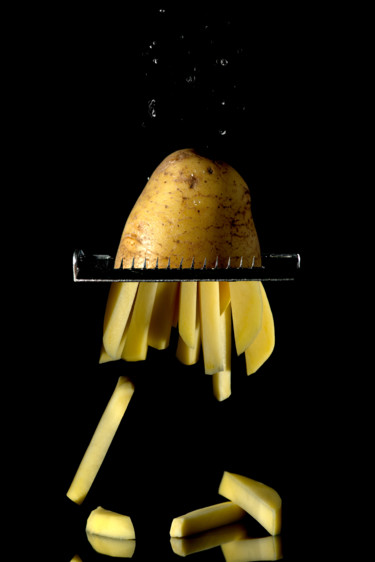 Photographie intitulée "pomme-frite.jpg" par Gilles Auteroche, Œuvre d'art originale