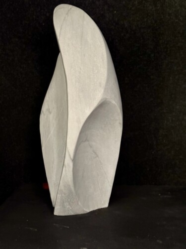 Скульптура под названием "le tra pievi 3" - Giorgio Romegialli (GA), Подлинное произведение искусства, Камень