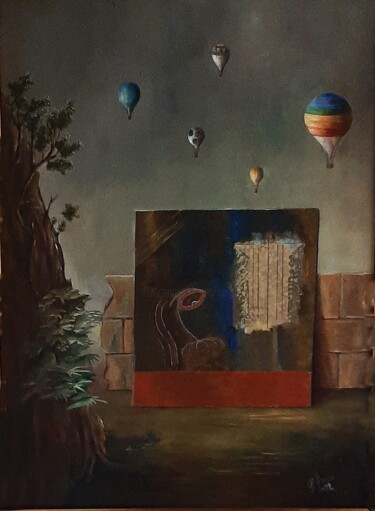 제목이 "Momento trascendent…"인 미술작품 Giovanni Greco로, 원작, 기름