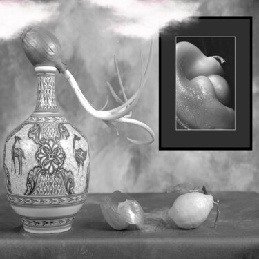 Fotografia intitulada "Natura morta" por Giuseppe Persia, Obras de arte originais, Fotografia Manipulada