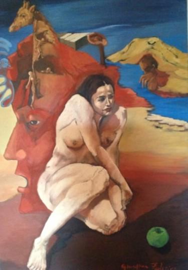 Картина под названием "PRIVAZIONE" - Giuseppina Federico, Подлинное произведение искусства, Масло