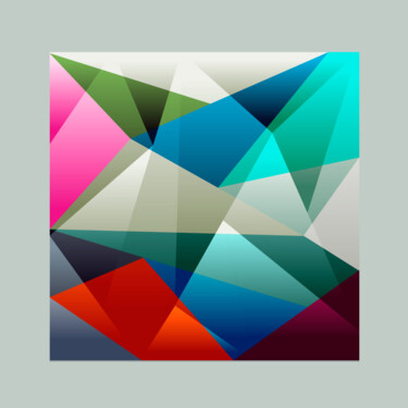 Digital Arts titled "Geometric Dream 08" by Gonzalo Daino, Original Artwork, 2D Digital Work