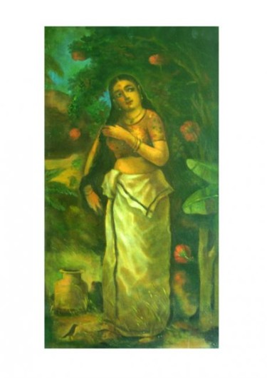 Peinture intitulée "oil on canvas" par Gopakumar Velayudhanpillai, Œuvre d'art originale
